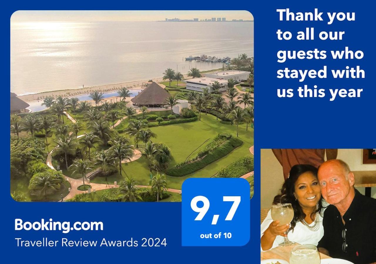 Appartamento Swim The Caribbean & Work With A View Cancún Esterno foto
